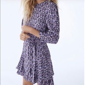ZARA Floral Print Dress